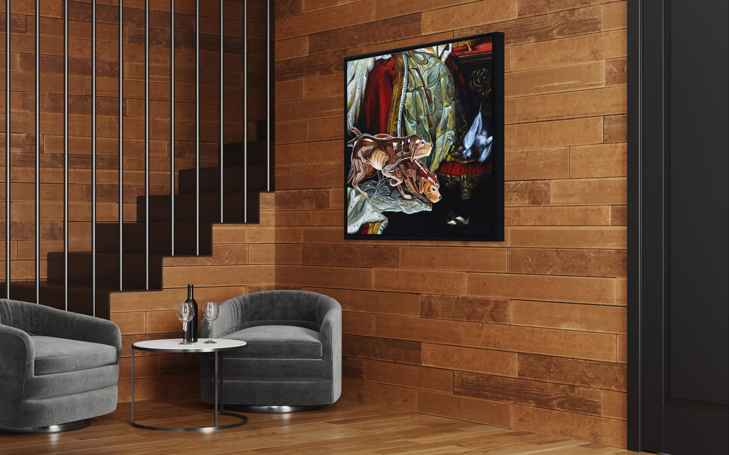 I'm watching you cry at the foot of the mountain amidst scattered little things