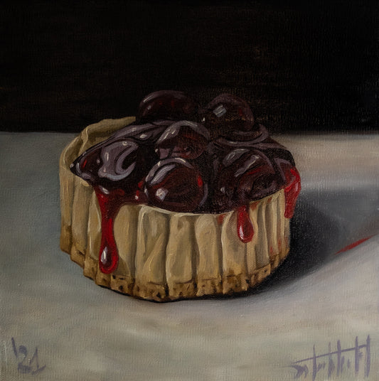 Cherry tartlet